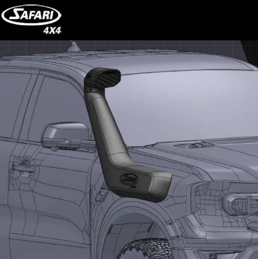Snorkel Ford RAPTOR 2023+ | 3.0L V6 Essence | Safari 4x4 Armax - Image 9