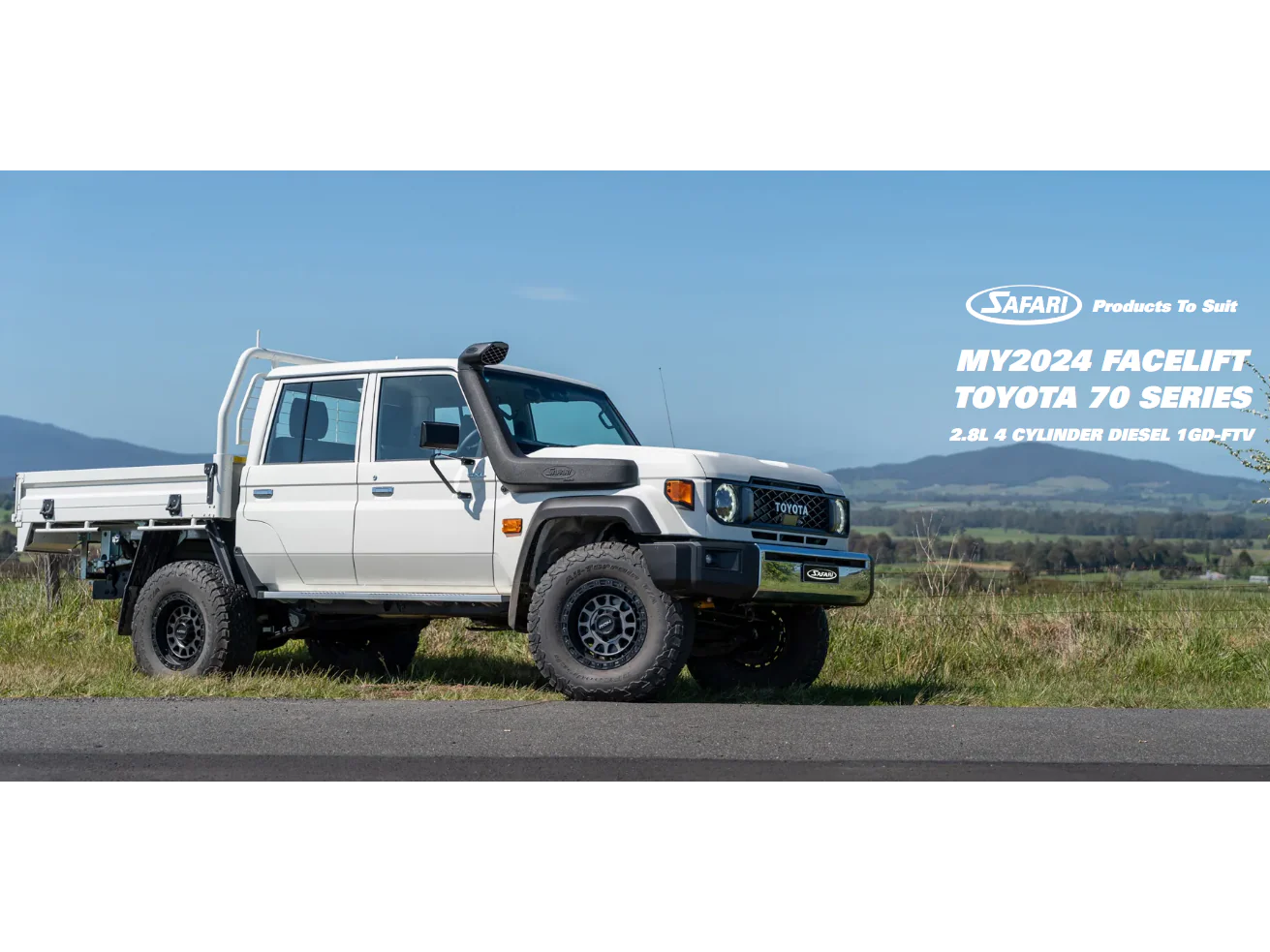 Snorkel Safari4x4 Armax - Toyota Land Cruiser HZJ7 GDJ7 GRJ7 2024+