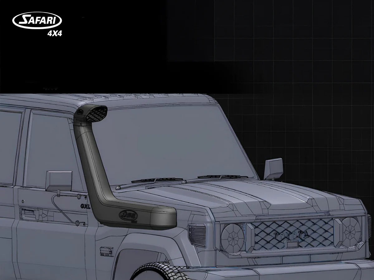 Snorkel Safari4x4 Armax - Toyota Land Cruiser HZJ7 GDJ7 GRJ7 2024+ - Image 2