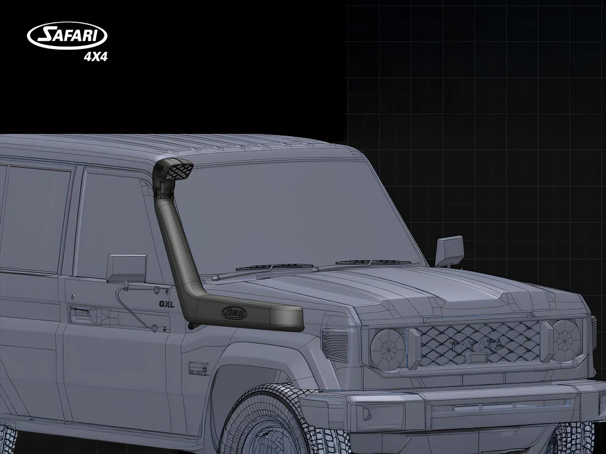 Snorkel Safari4x4 - Toyota Land Cruiser HZJ7 GDJ7 GRJ7 2024+ - Image 2