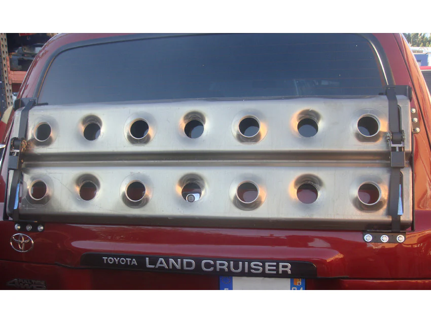 Support de plaques à sable sur le hayon pour Toyota HDJ80 N4-Offroad - Image 3