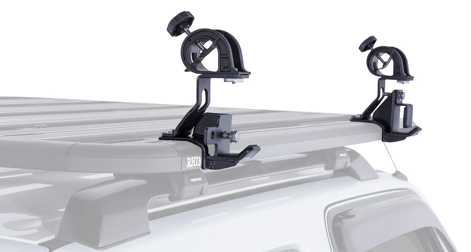 Support pour pelle et cric Hi-Lift sur plateforme Pioneer - RHINO-RACK - Image 3