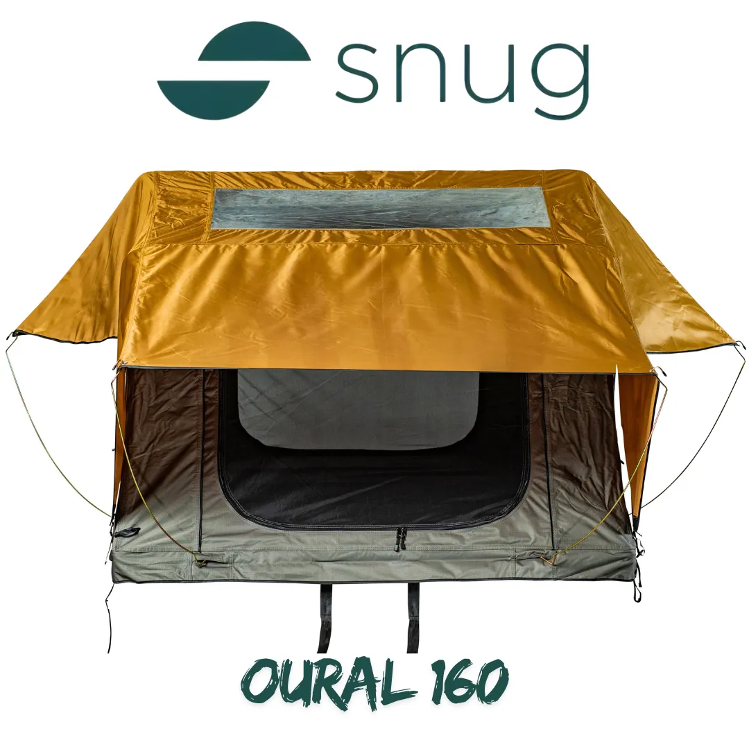 Tente de toit Souple SNUG OURAL 160 (163 x 240 x 126 cm) - Image 3