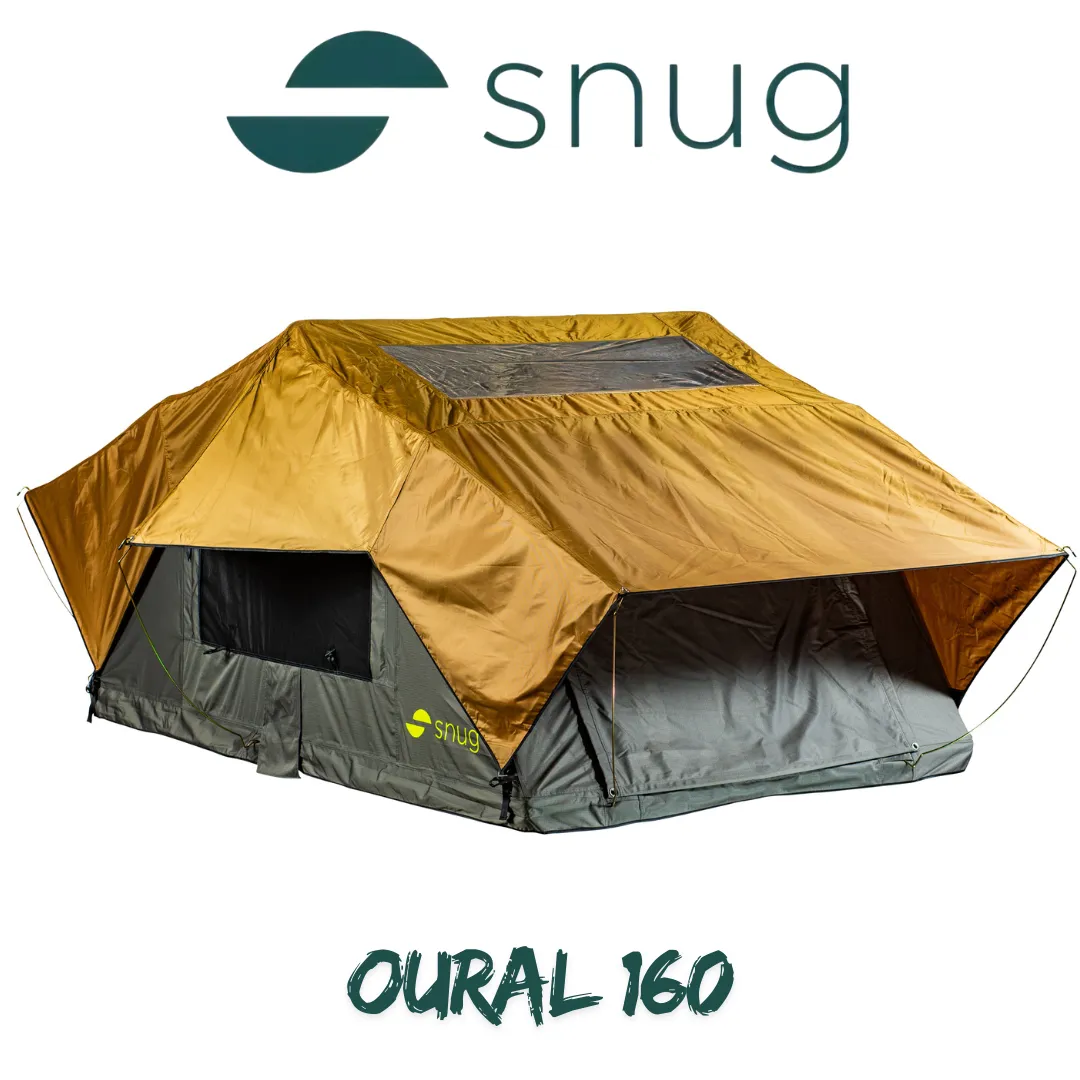 Tente de toit Souple SNUG OURAL 160 (163 x 240 x 126 cm) - Image 4
