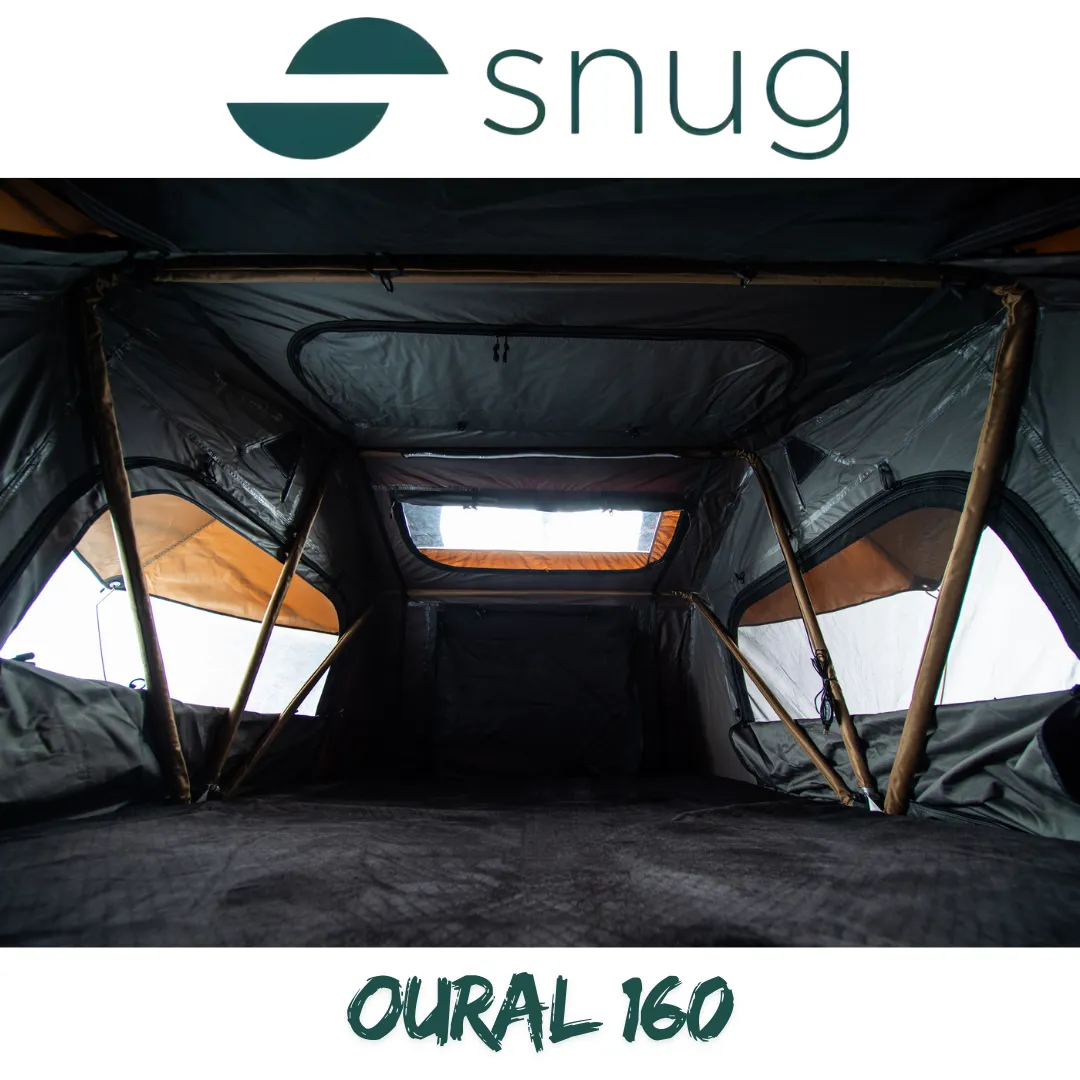 Tente de toit Souple SNUG OURAL 160 (163 x 240 x 126 cm) - Image 5