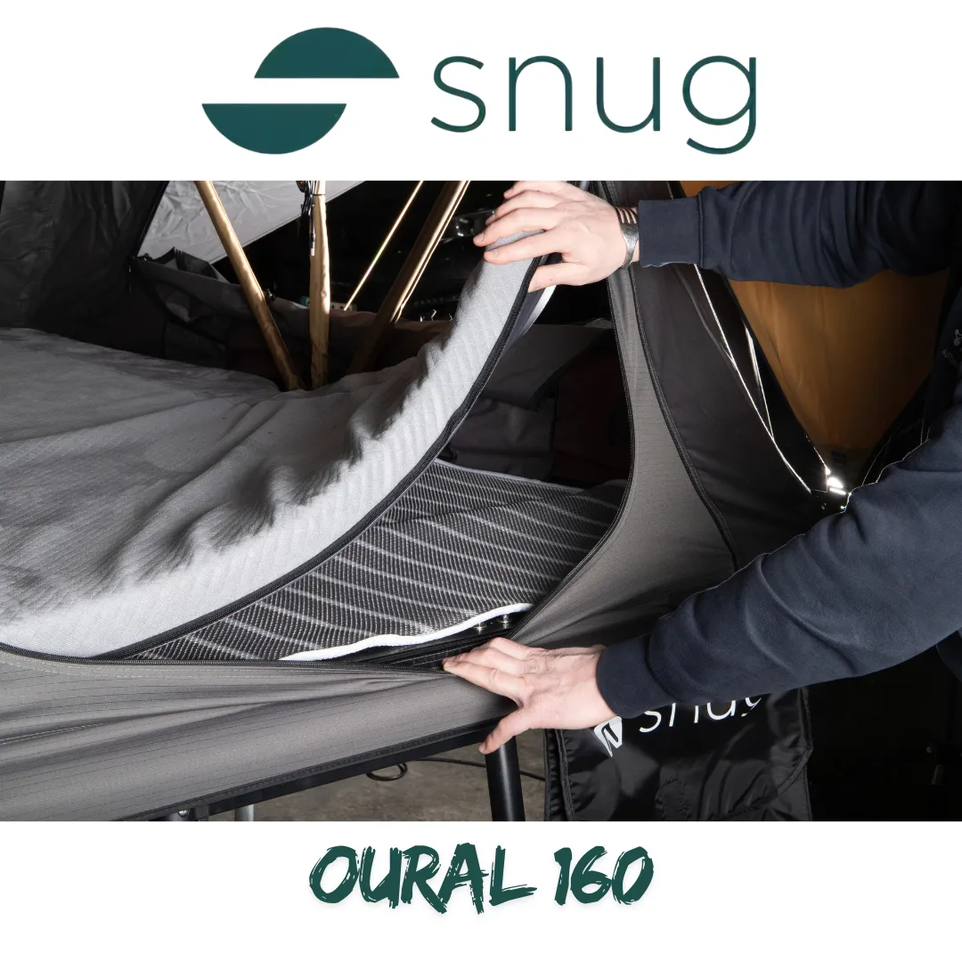 Tente de toit Souple SNUG OURAL 160 (163 x 240 x 126 cm) - Image 7