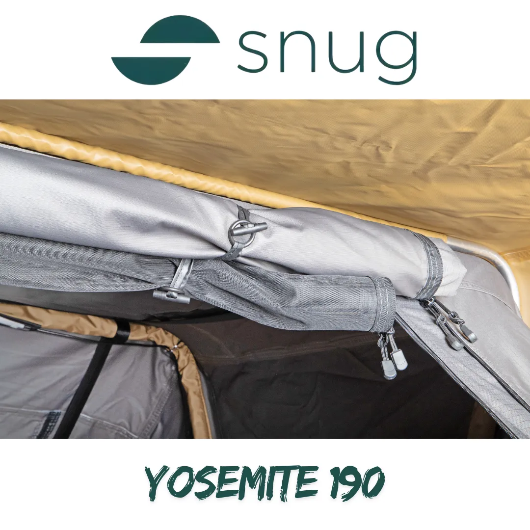 Tente de toit Souple SNUG YOSEMITE 190 (190 x 310 x 126 cm) - Image 6