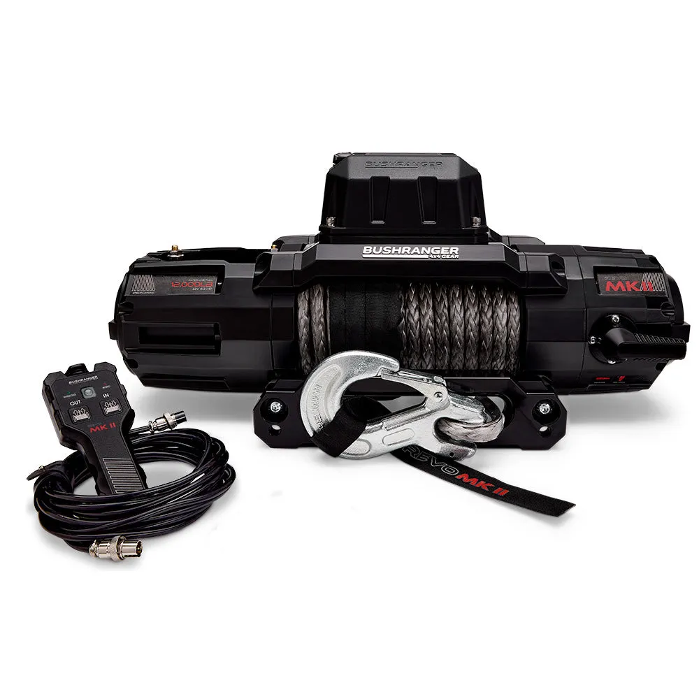 Treuil Bushranger REVO 12S MKII 5443kg - Acier ou Synthétique - Image 12