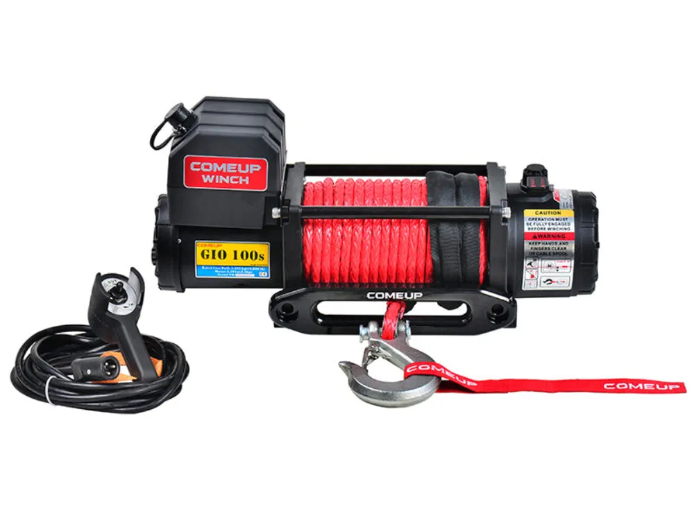 Treuil COMEUP GIO 100s 12V - 4,5 Tonnes - Câble Synthétique