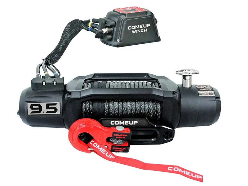 Treuil COMEUP SOLO 9.5 RS 12V - 4 309 kg - Câble Synthétique - Image 4