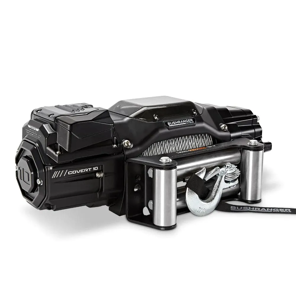 Treuil COVERT 10 Bushranger | 12V | 4536 KG | Acier - Image 2