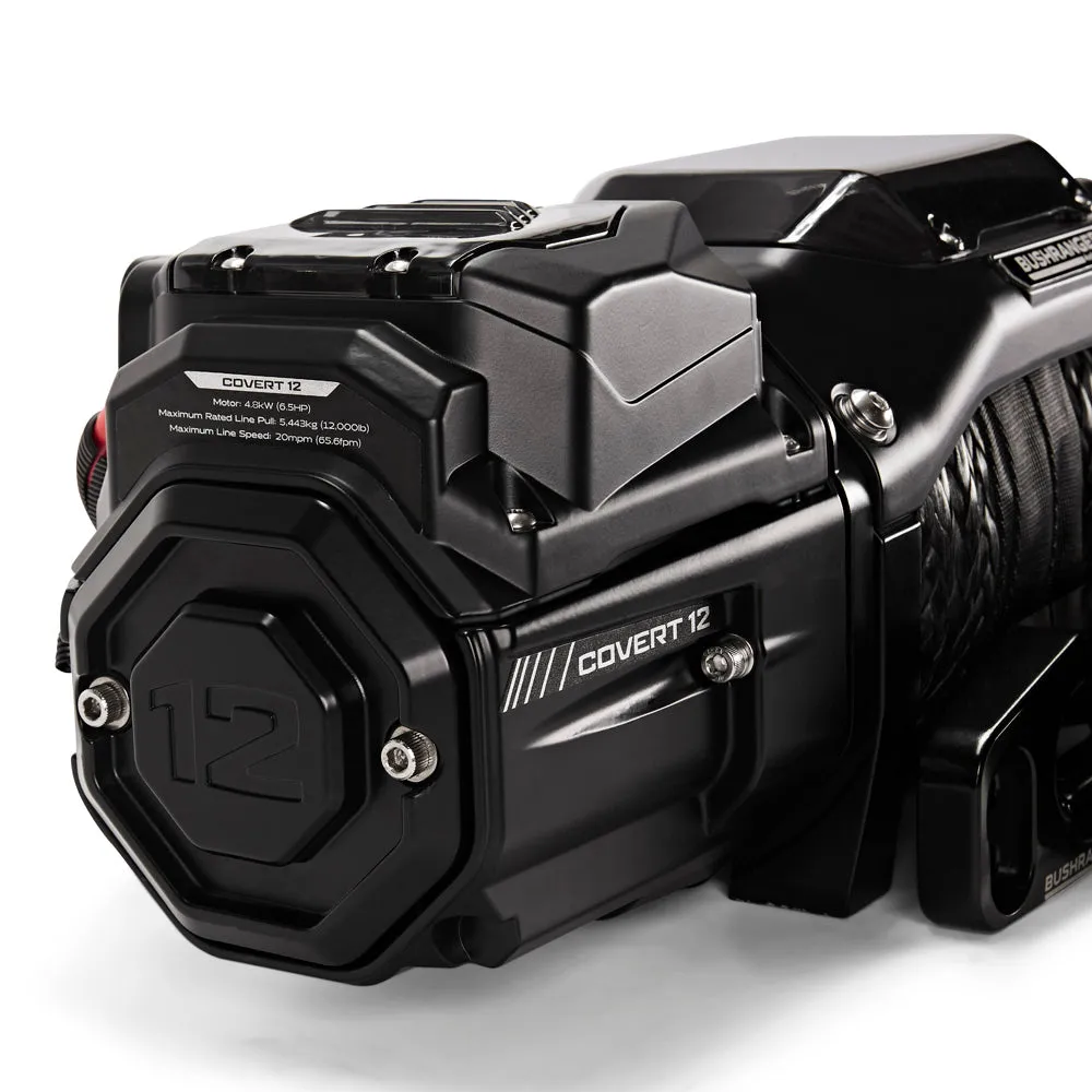 Treuil COVERT 12S Bushranger | 12V | 5443 KG | Synthetique - Image 4