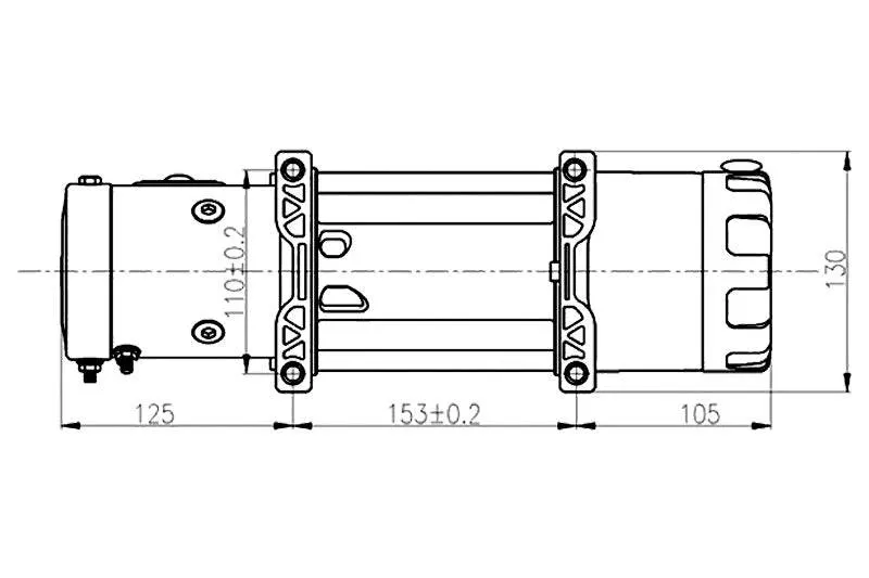 Treuil T-MAX ATW-6000 | 2720 Kg | 12V - Cable Acier - Image 3