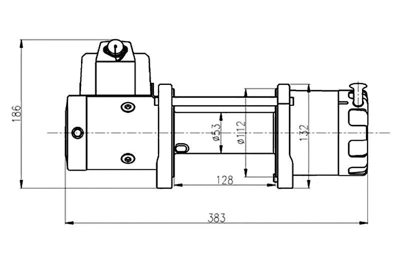 Treuil T-MAX ATW-6000 | 2720 Kg | 12V - Câble Plasma - Image 5