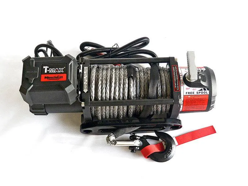 Treuil T-MAX Muscle Fit MW9500 | 4305 Kg | 12V | Cable Synthétique/Plasma - Image 2