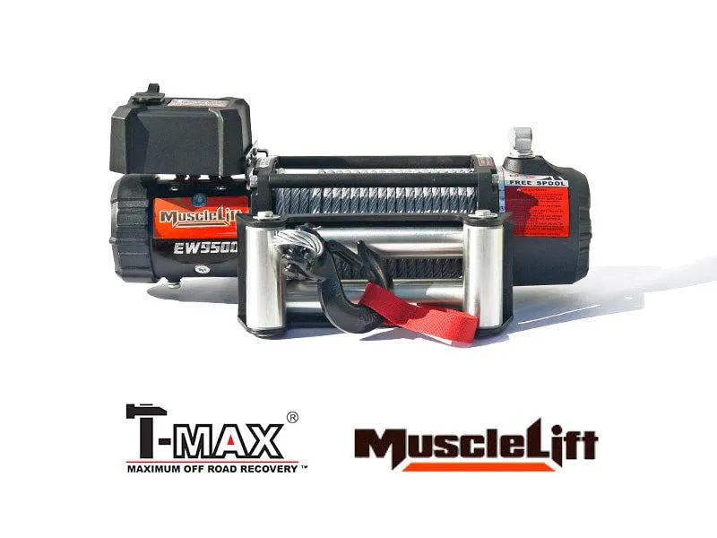 Treuil T-MAX Muscle Fit MW9500 | 4305kg | 12V & 24V