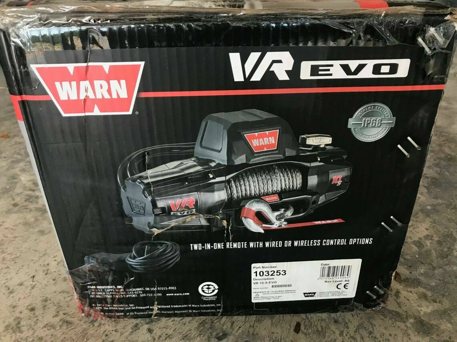 Treuil WARN VR-EVO 10S - 4.5T avec Câble Synthétique - Image 5