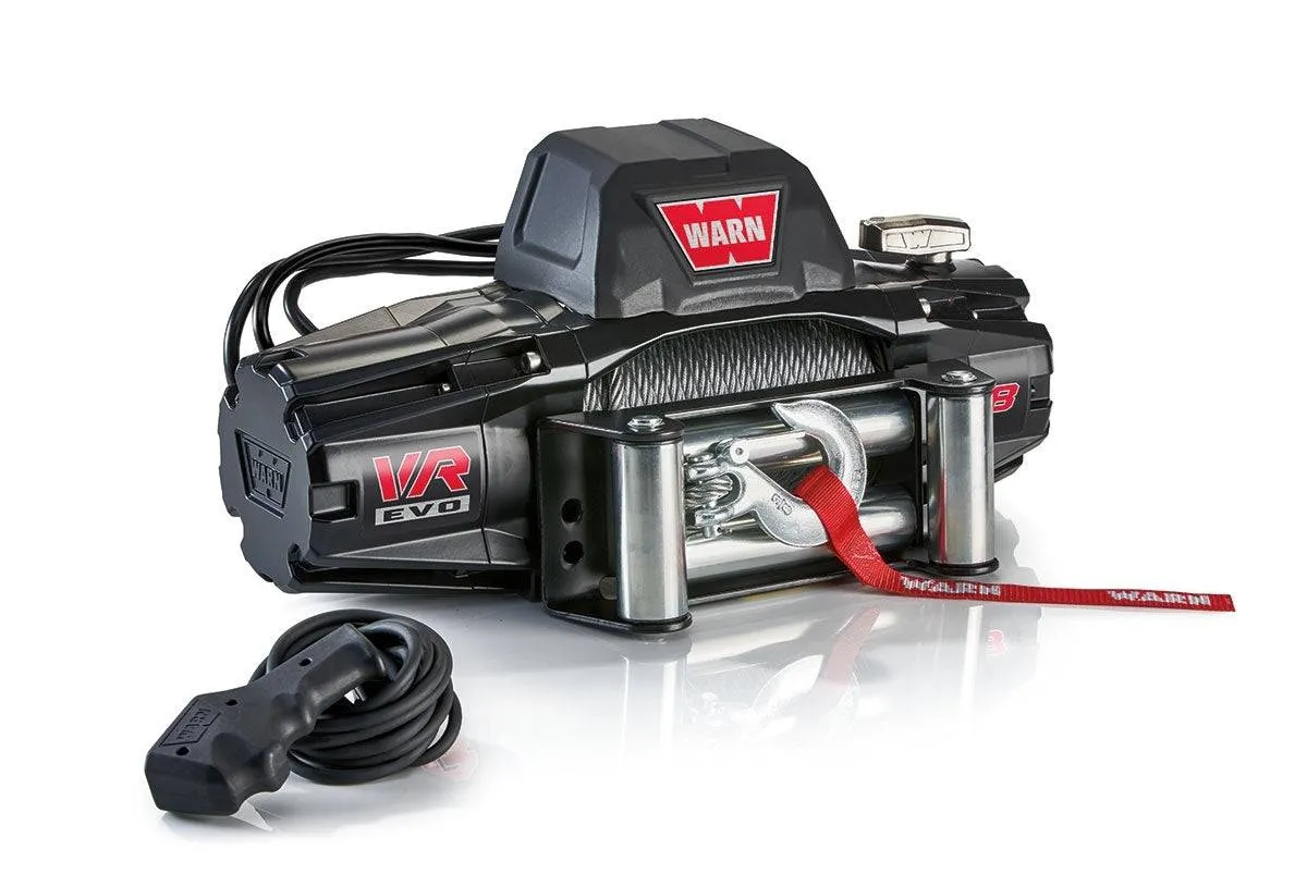 Treuil WARN VR-EVO 8 | 3.6 Tonnes | 12V | Câble Acier