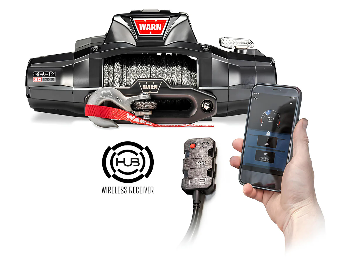 Treuil Warn Zeon XD14-S 6350kg 12V | Corde Synthétique - Image 3